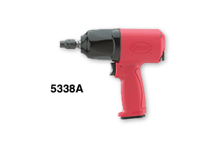 3/8"Drive Sioux 'Force' Pistol Grip Air Impact Wrench 250 ft/lb Torque 10000 RPM 